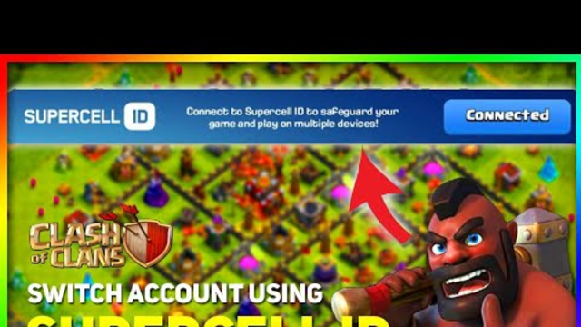 How To Switch Accounts Using Supercell ID | Clash Of Clans