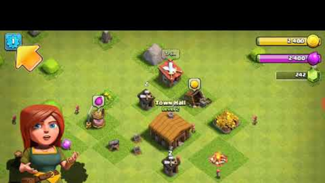 Playing clash of clans