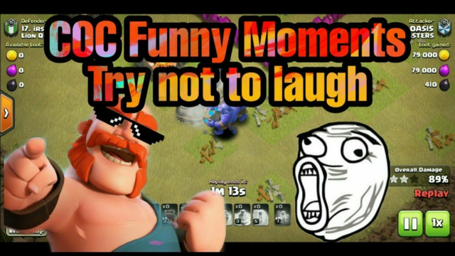 COC Funny Moments try not to laugh