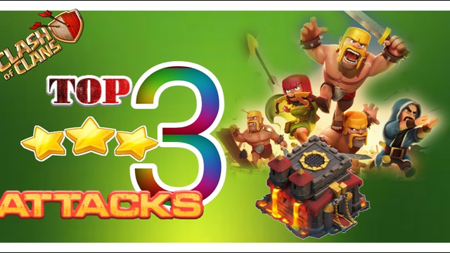 TOP 3 BEST TH10 ATTACK STRATERG 2020 (CLASH OF CLANS)