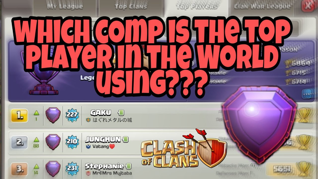 I Copied The Strategy Used By The TOP PLAYER In The WORLD | Legend League | Clash Of Clans