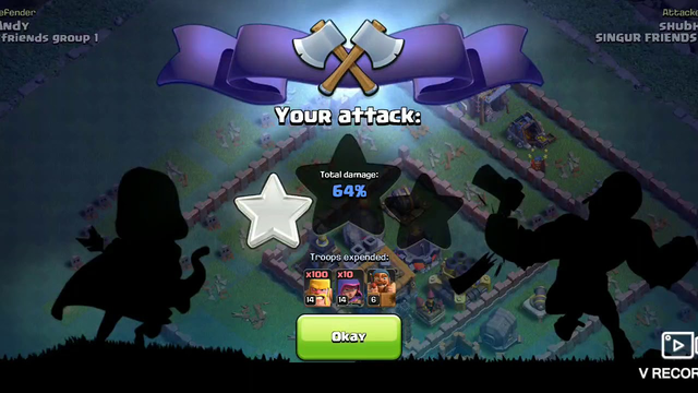 Clash of clans #builder base trophy down #180 trophies lost in a row Th level 8 #coc