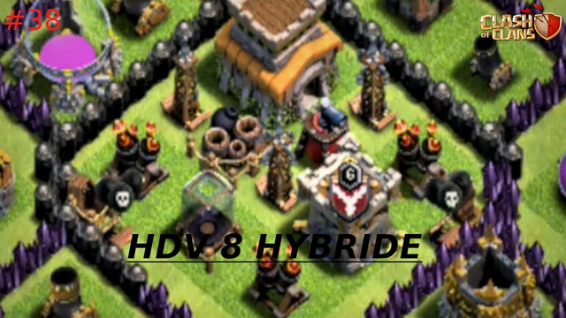 Base hybride hdv 8 et village mdo 4 Episode 38 | Clash of Clans |