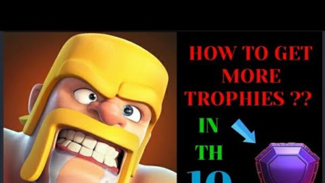 How To Get More and More Trophies In Clash Of Clans. Very Easy. - GOLDENSTEPS