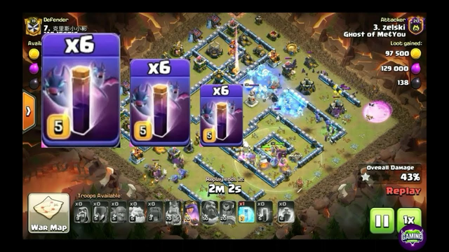 Clash of Clans | Variants of armies for bats | TH13 Meta Attack.