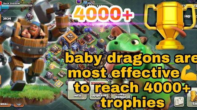 Best army for pushing 4000+ trophies in builder base in clash of clans