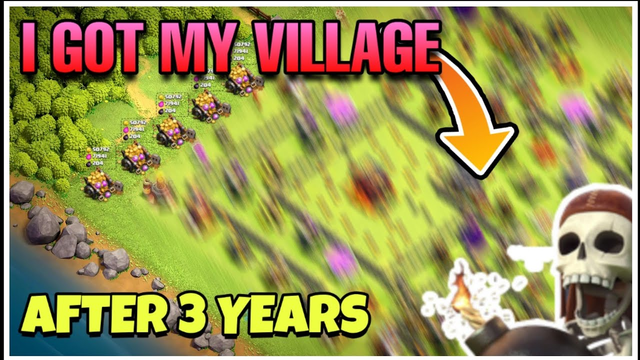 I Finally Got My Base After 3 Years In Clash Of Clans l How I Got?? l Clash Of Clans India