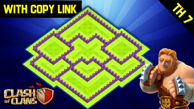 Best Town Hall 7 trophy/hybrid/defense base ever 2020 with copy link | Clash Of Clans