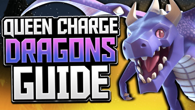 How to Use Queen Charge Dragons - TH11 Attack Strategy (Clash of Clans)