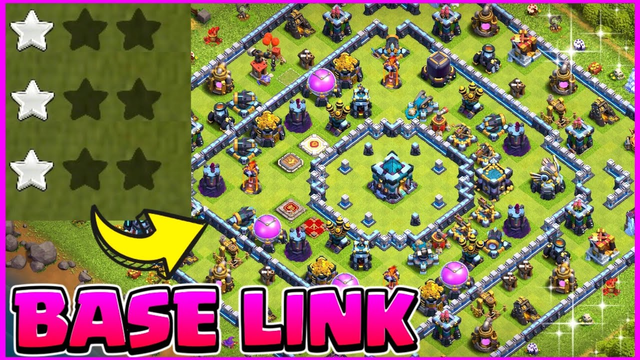 TH13 Best 1 Star Legend League Base With Link! Base made by Ayase|Clash of Clans