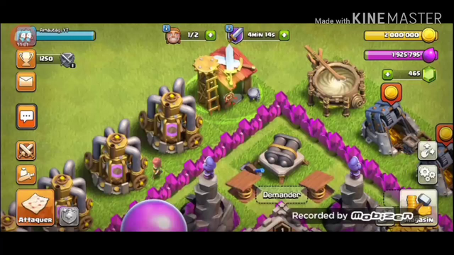 On rush or // clash of clans