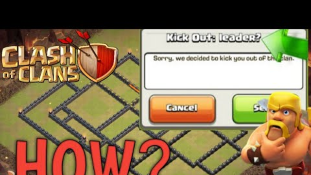How to kick out clan leader in clash of clans | prabhansh | clashing gama