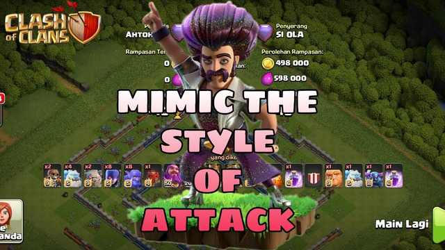 Mimic The Style of Attack l Town Hall 13 l Clash of Clans