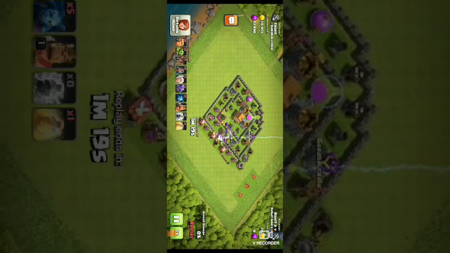 Clash of Clans attack on a player to get victory easily and increase trophies.