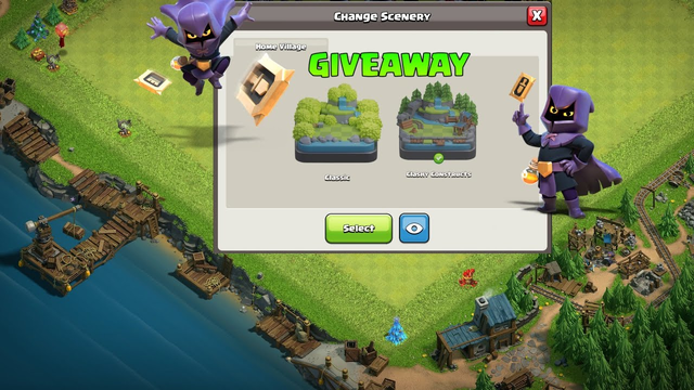I Got New Scenery ( Clashy Constructs ) in Clash of Clans - COC