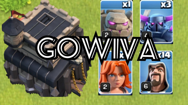 GOWIVA th9 attacking strategy [clash of clans] how to do TH9 attack