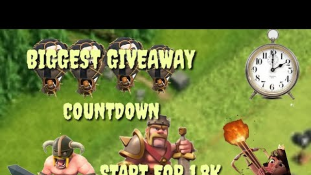 clash of clans live clan giveaway and base visiting