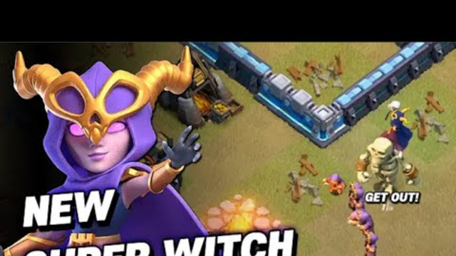 Super Witch Smash Attack Th13 |  Super Witch Smash BREAKS Clash of Clans & REPLACES Yetis! TH13