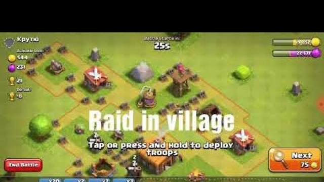 Clash Of Clans Live- Raiding Villages And Upgrading Mine