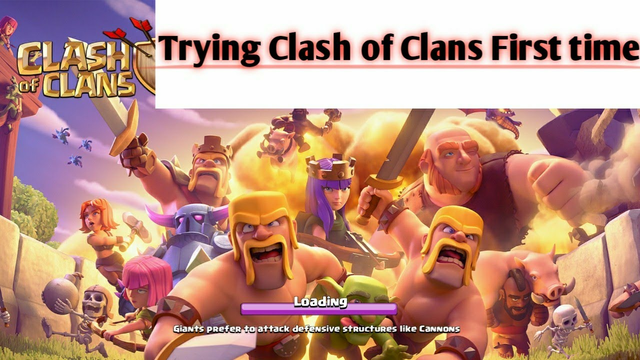 Trying Clash of Clans First time||| Killing Master|||