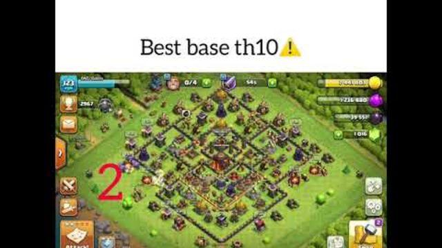 Best th10 Base with Link Clash of Clans
