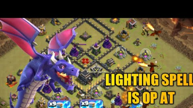 Clash of clans Summer update 2020 Lighting spell Explained!