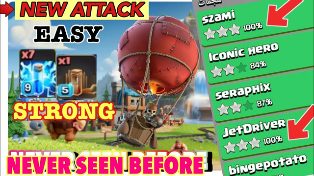 The newest attack strategy | I BEAT YOU NEVER SAW THES ATTACK | clash of clans |