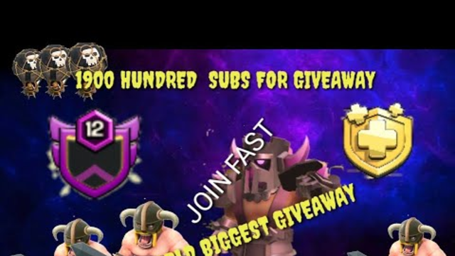 clash of clans live gold pass giveaway and  road to 2k