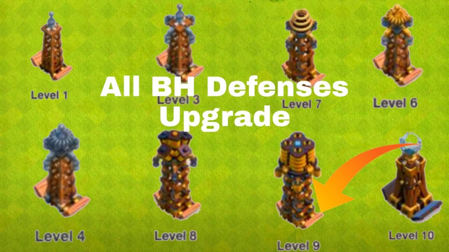 Upgrading All BH Defenses Within 2 Minutes|Defenses Upgrade|Coc|Unity Clash|