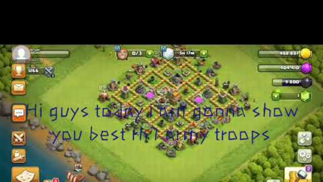 Best Clash of Clans TH7 army troops for training and how to win every battle