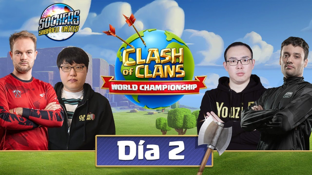 LIVE World Championship #1 Qualifier Day 2 | CLASH OF CLANS | CASTER SOCKERS
