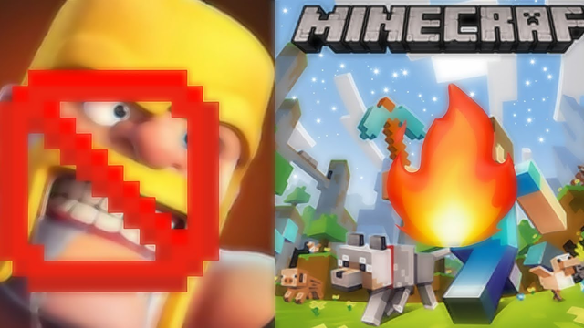 ClAsh oF CLaNs Is PoOp Minecraft Is Better