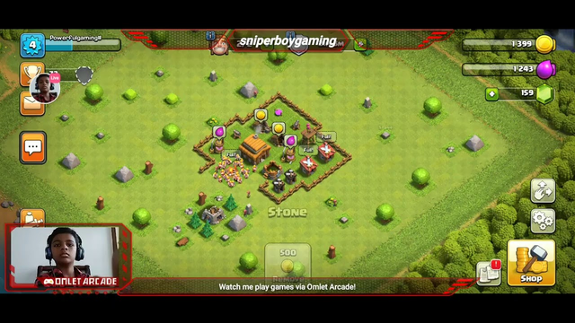clash of clans live by power ful gaming squad