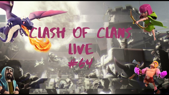 Clash of clans stream || Check you base live ... #64