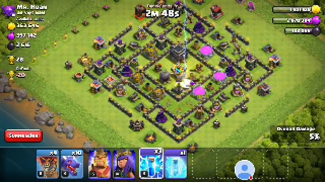 UPGRADE WALL DEFENCE(CLASH OF CLANS)