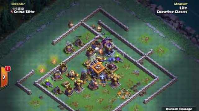 BH9 - Attack Strategy - 2x Dragons, 2x Minions, Pekka, Carts - Clash of Clans - Builder Base