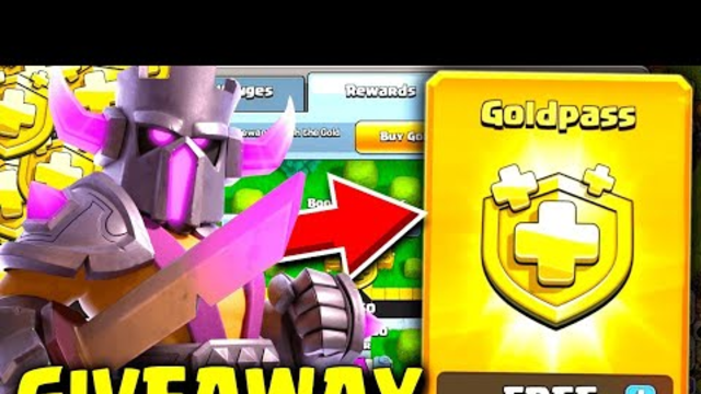 Free gold pass giveaway for u all guys || clash of clans ||