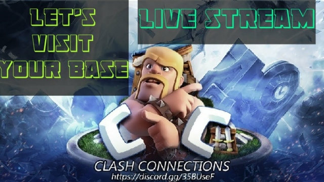 Clash of clans chill live stream with spirits-let's visit your base