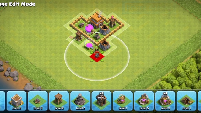 Town hall 4 base | Clash of Clans | Best TH 4 base