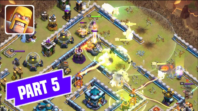 Strategy Attack War TH13 Clash Of Clans Full Star - GamePlay Walkthrough Part 5 (Android)