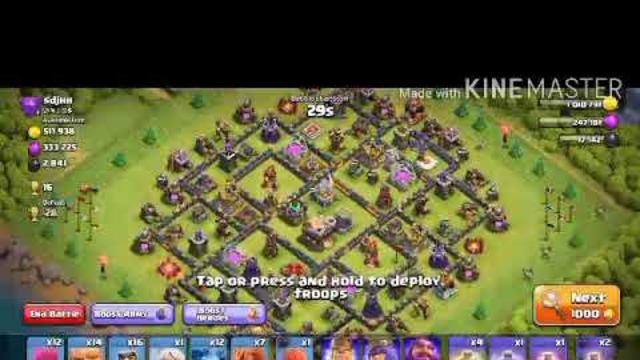 Clash of clan 0 trophy Attack || Coc 0 trophy