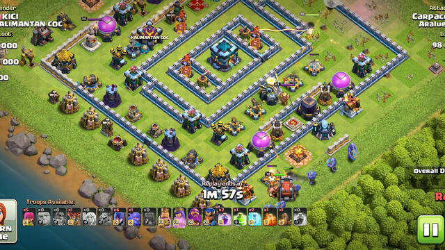 179 - Clash of Clans 3 stars Town hall 13 maxed Legend league