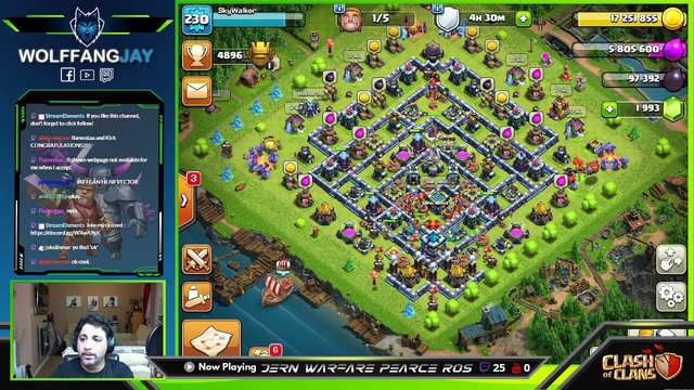 Clash of Clans - Live Stream. Clash with WolffangJay