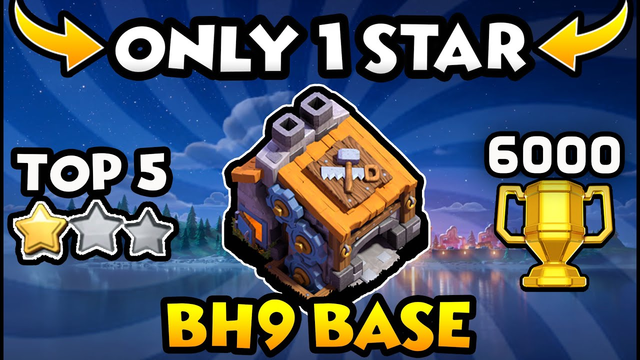 TOP 5 BH9 Bases 6500+ Trophies with COPY LINKS 2020 - Best Builder Hall 9 Base! Clash of Clans