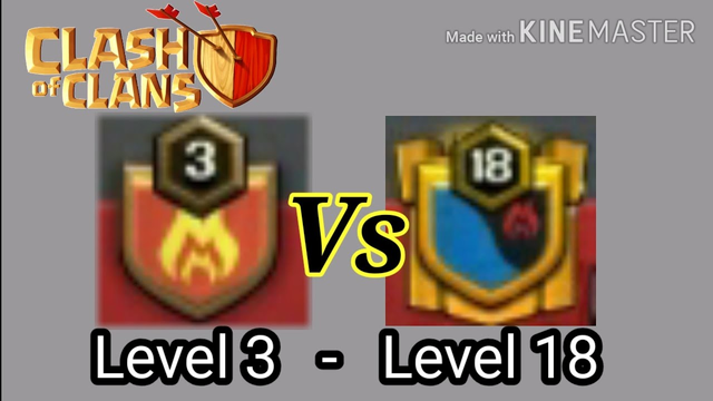 Level 3 clan VS Level 4 clan. Top war attack - Clash of clans .coc