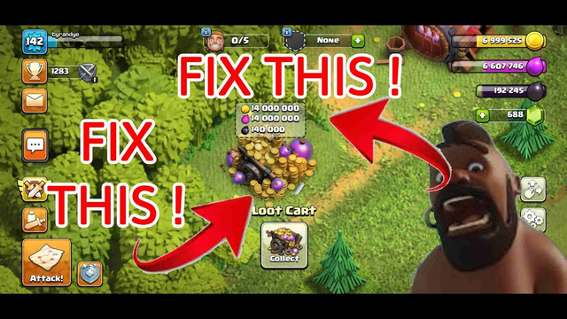 I spent all loot on walls. clash of clans 3 star attacks ep4. coc
