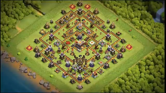 New TH11 Farming/Hybrid Defensive Base With Link 2020 - Clash Of Clans