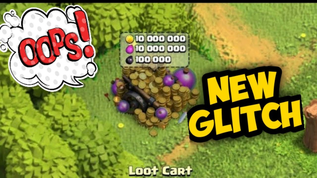 Clash Of Clans UNLIMITED RESOURCES LOOT CART BUG || GLITCH !!!