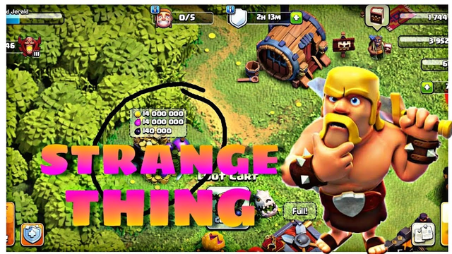 Strange thing in Clash of clans | mystery of Clash of clans.