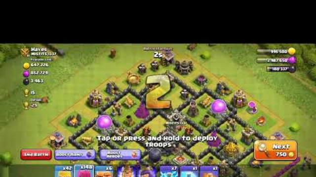 I Have get best loot with Archer attack in Clash Of Clans